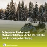 Bischofswiesen | Schwerer Unfall mit Motorschlitten: Acht Verletzte bei Kindergeburtstag – davon 3 Kinder schwer