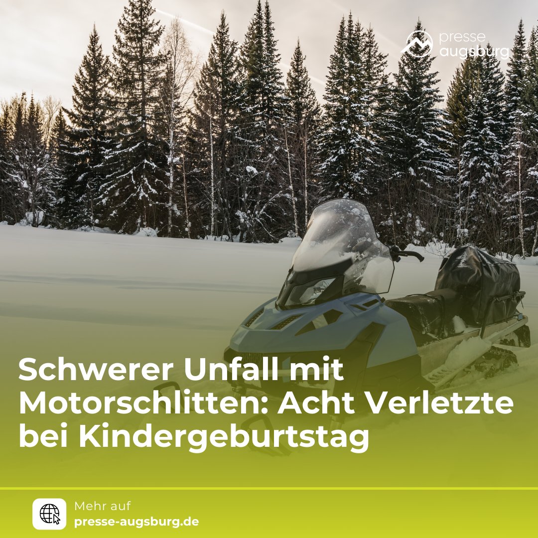 Bischofswiesen | Schwerer Unfall mit Motorschlitten: Acht Verletzte bei Kindergeburtstag – davon 3 Kinder schwer