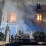 Nächtlicher Kellerbrand in Augsburg