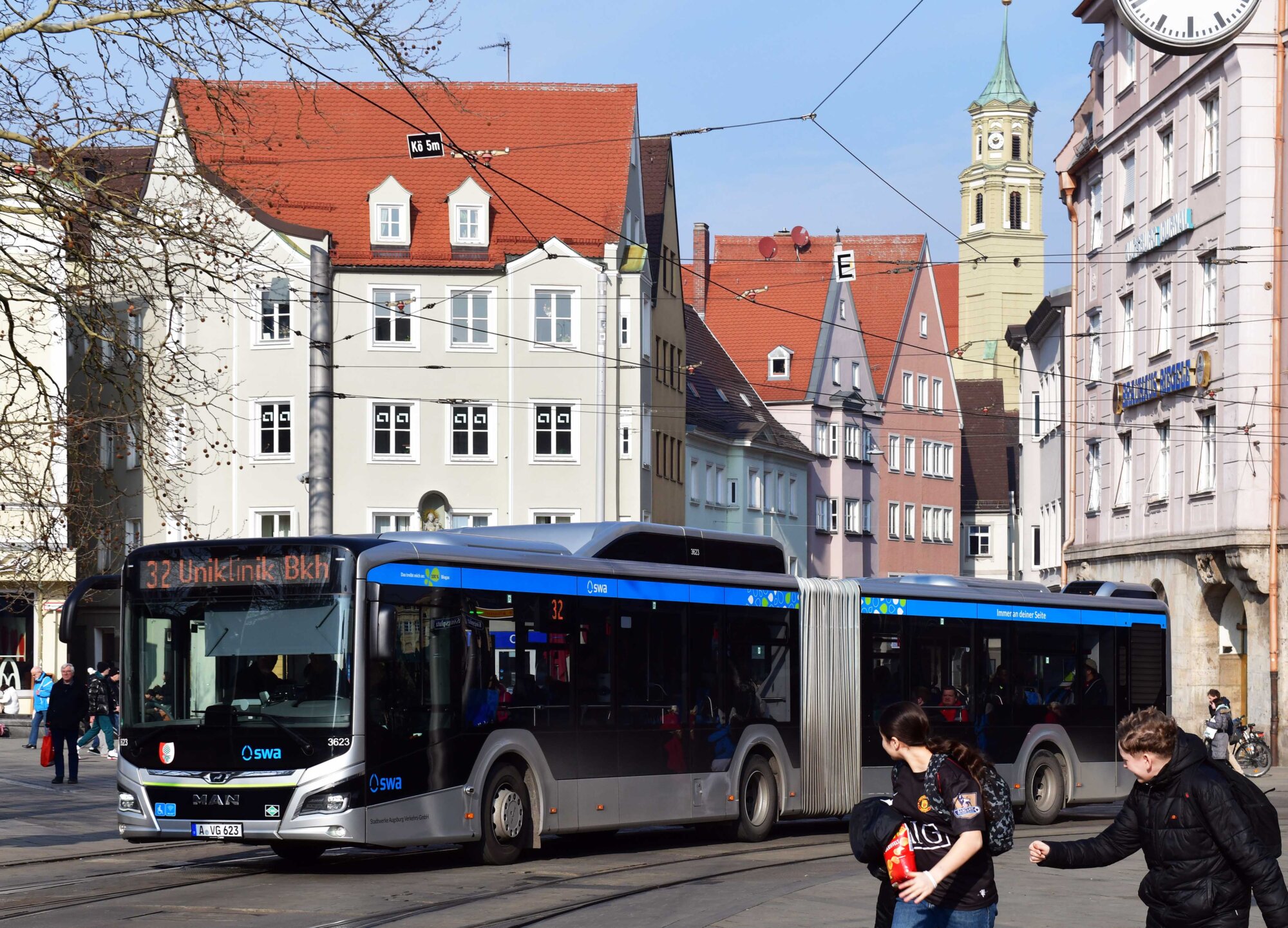 Augsburger Busflotte wird elektrisch – swa startet Testbetrieb mit E-Bussen