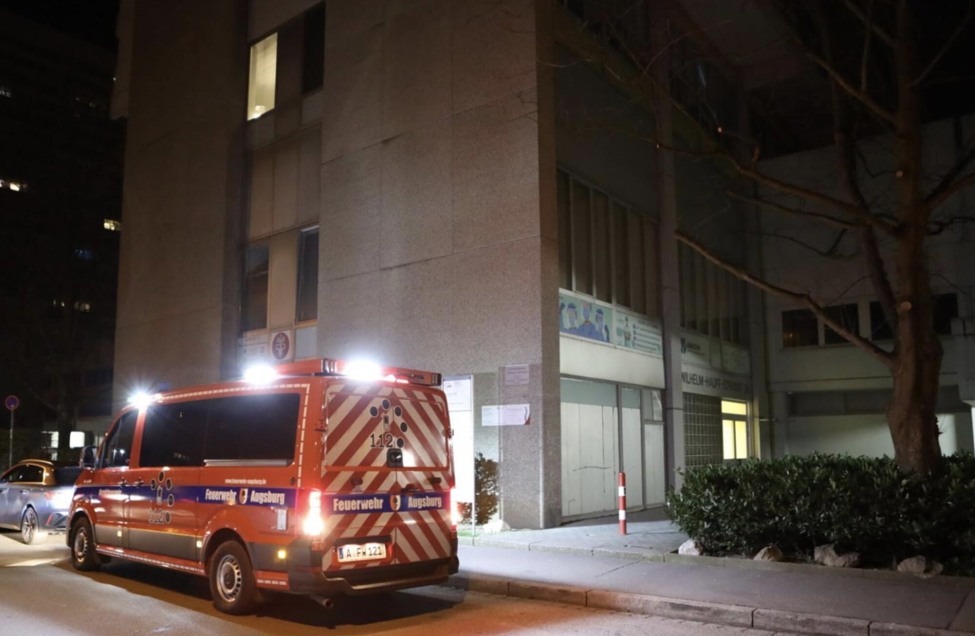 Brand im Augsburger Schwabencenter: Feuerwehr-Einsatz in der Nacht