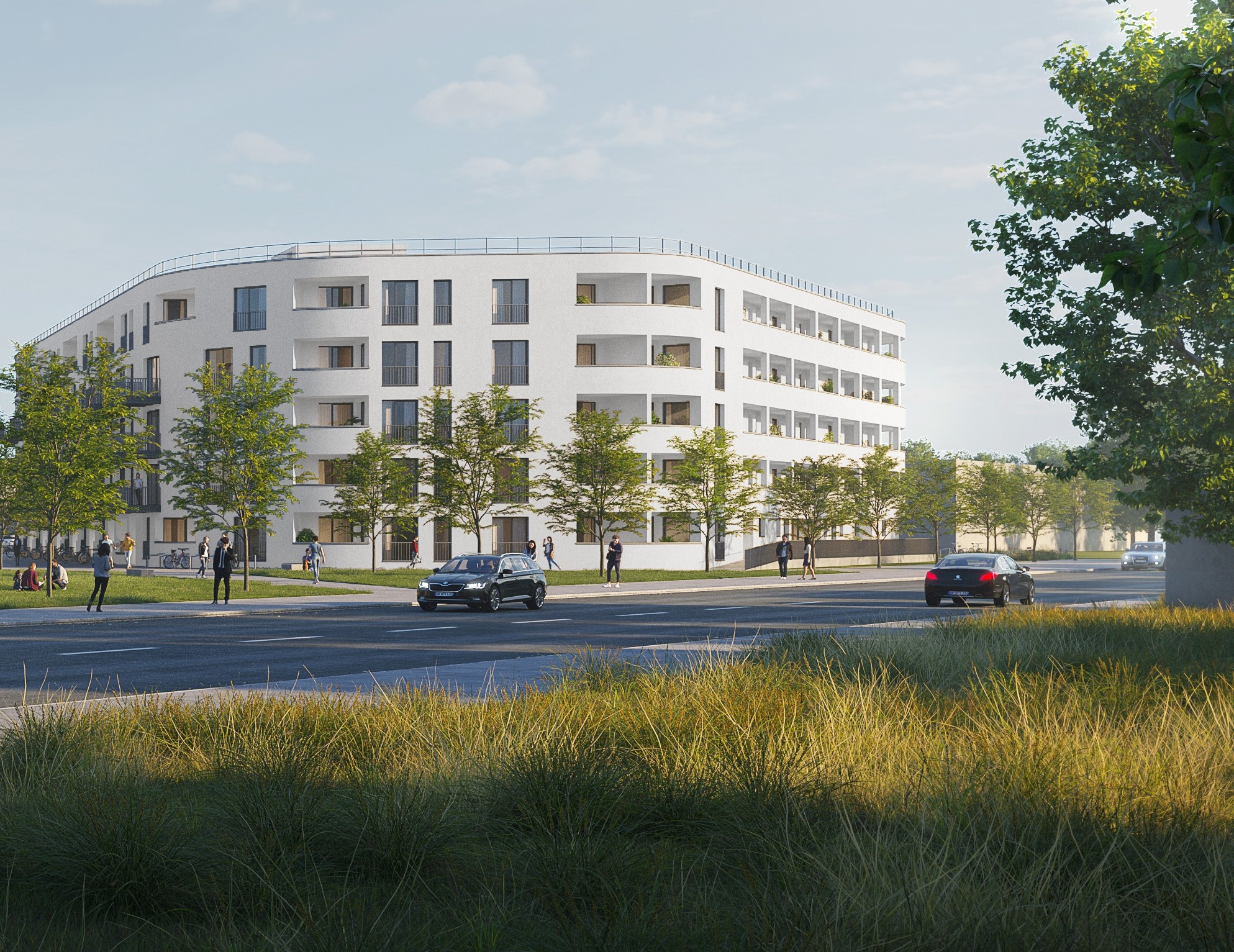 Neues Quartier in Augsburg-Haunstetten – BayernHeim realisiert über 120 geförderte Wohnungen