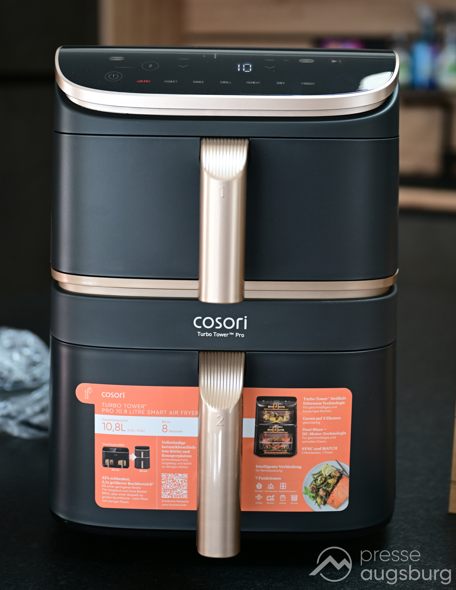 Brandneuer AirFryer: Die neue COSORI Turbo Tower Pro Smart Heißluftfriteuse im Test