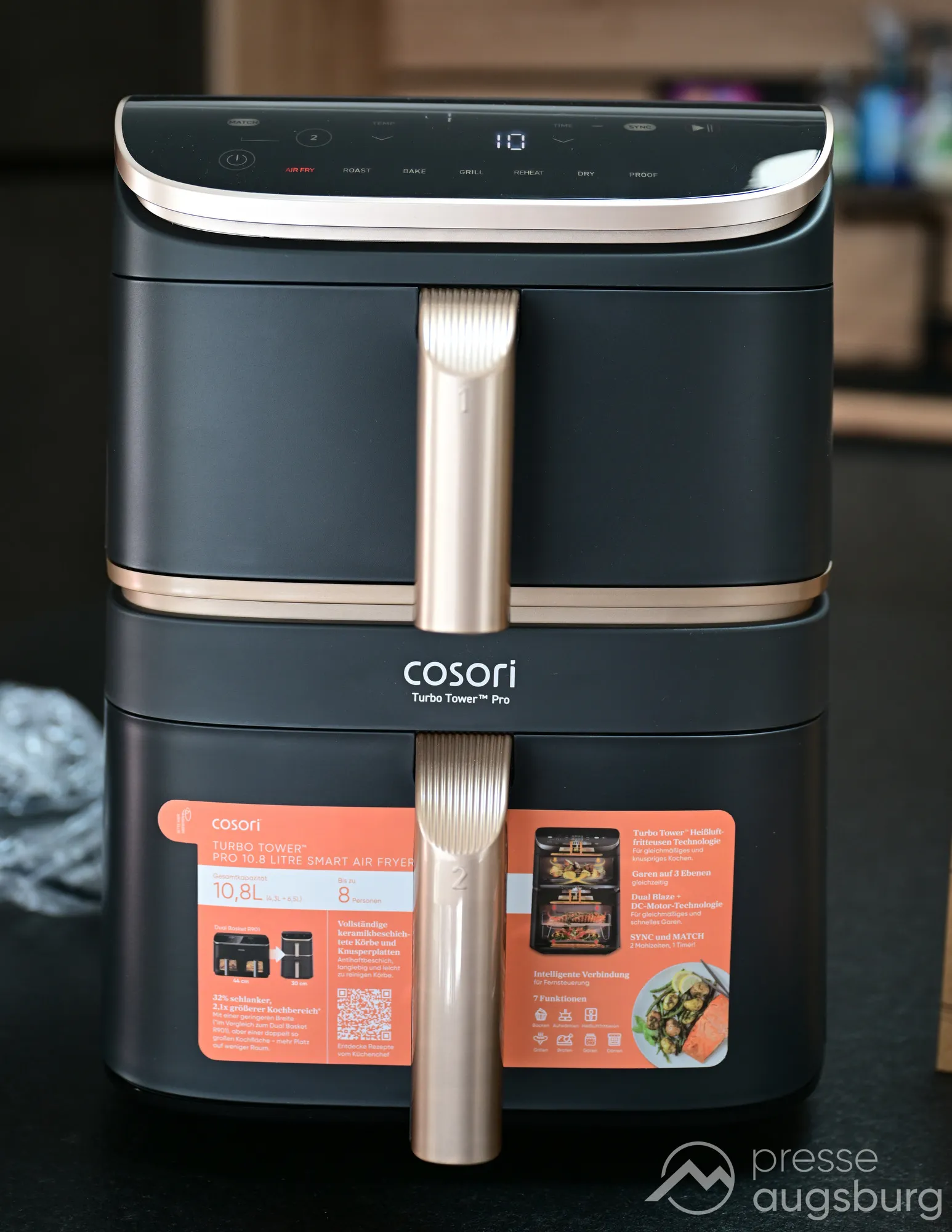 Brandneuer AirFryer: Die neue COSORI Turbo Tower Pro Smart Heißluftfriteuse im Test