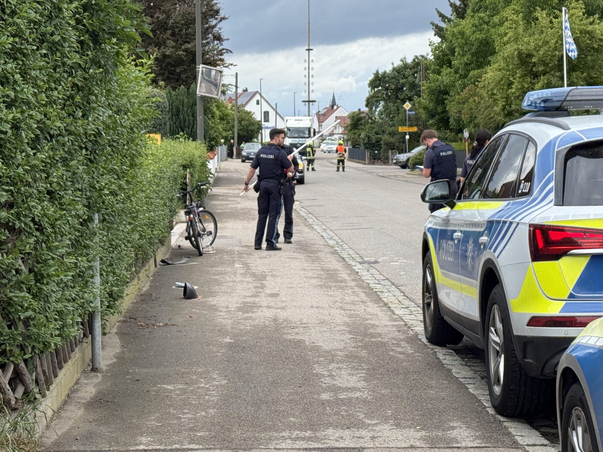 Langenmosen: 9-jähriges Mädchen bei Unfall lebensgefährlich verletzt
