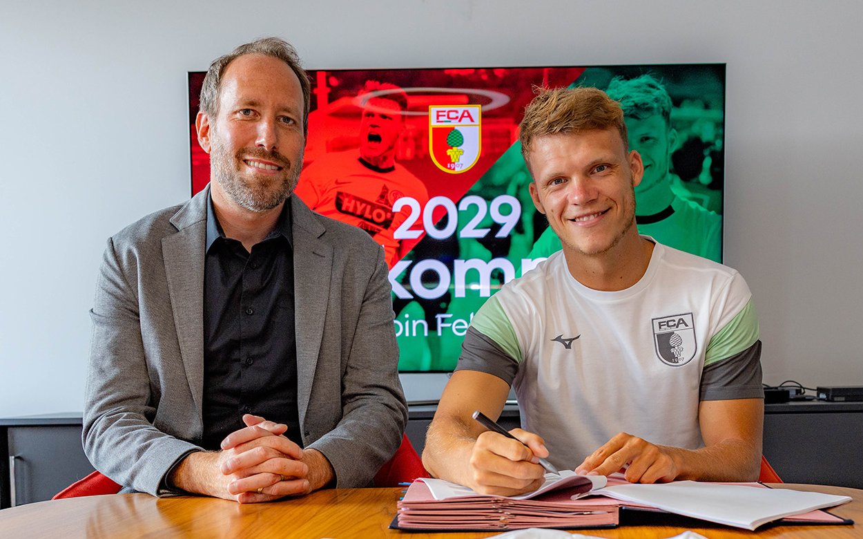 Top-Transfer für den FC Augsburg | Robin Fellhauer kommt aus Elversberg