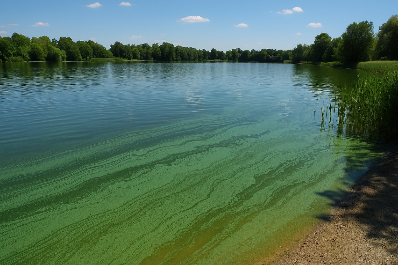 Gundelfingen | Blaualgen im Gartnersee – Gesundheitsamt warnt bei schlechter Sichttiefe vor dem Baden