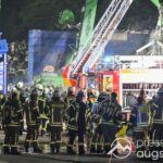 Explosionen in Thierhaupten? Großbrand auf Recyclinghof sorgt für großen Feuerwehreinsatz