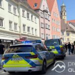 Vermeintlicher Randalierer löst größeren Polizeieinsatz in der Augsburger Annastraße aus