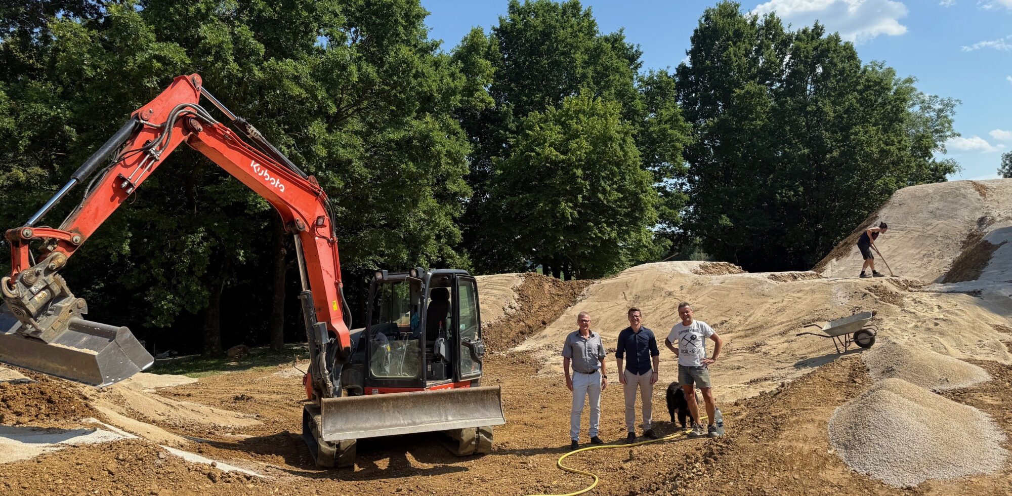 Nördlingen | Baubeginn für den neuen Bikepark im Rieser Sportpark