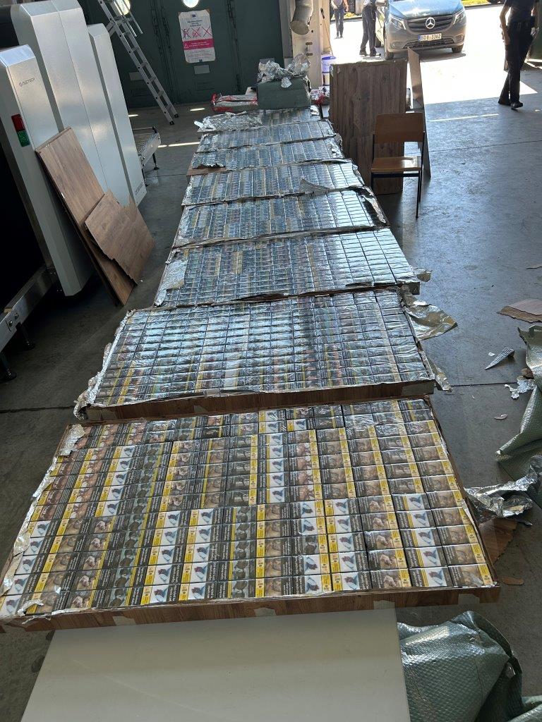 Hauptzollamt Augsburg - sichergestellte Zigaretten