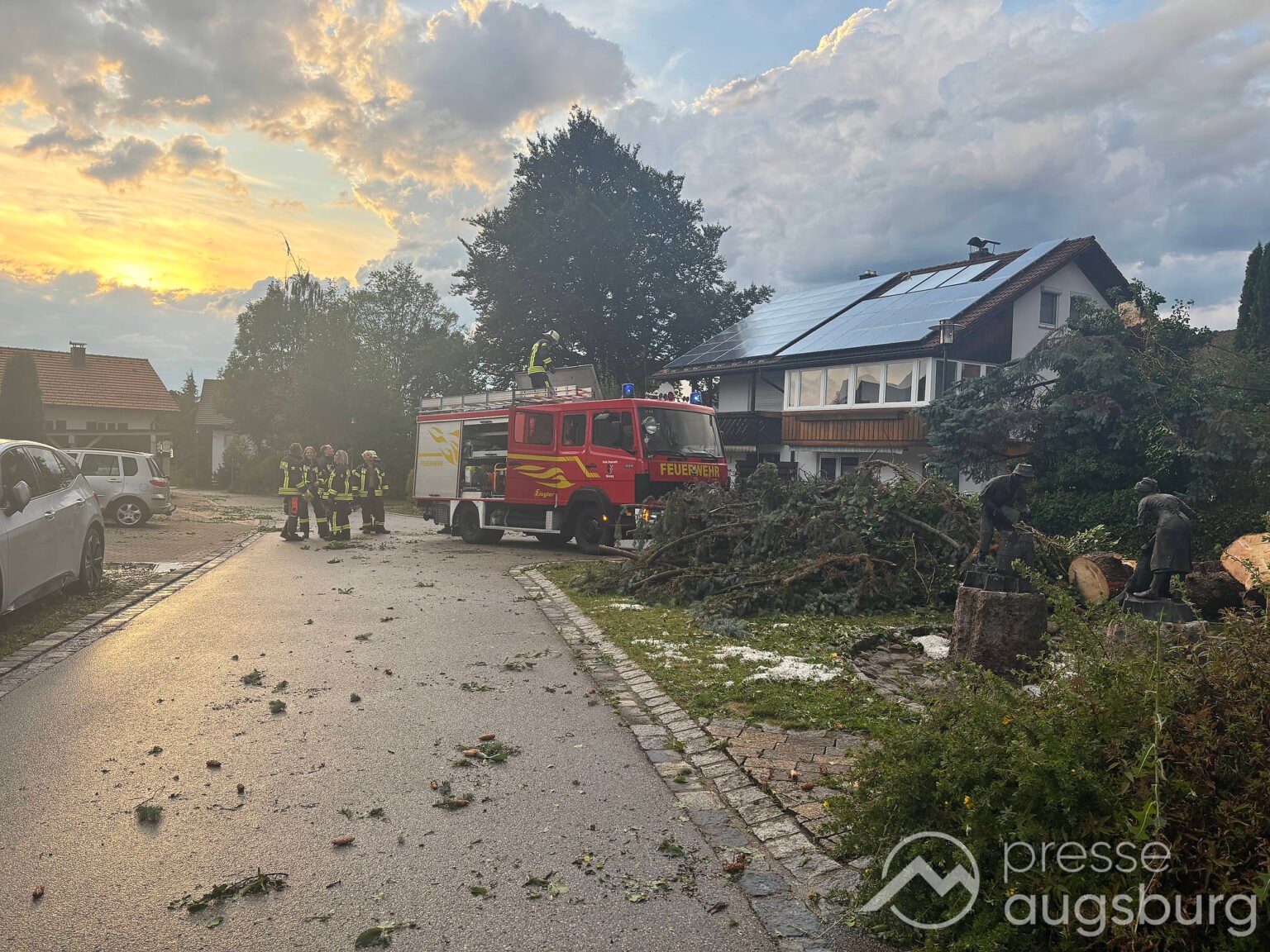 Unwetter Im Allgau