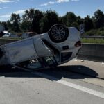 Schwerer Verkehrsunfall auf der A8 bei Dasing