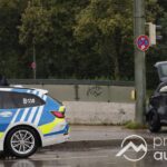 Eine Person aus Pkw befreit | Schwerer Verkehrsunfall auf der Ackermannstraße in Augsburg