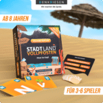 Ferientipp mit Gewinnspiel | Spielspaß für alle, die urlaubsreif sind: Stadt Land Vollpfosten – Urlaubs Edition