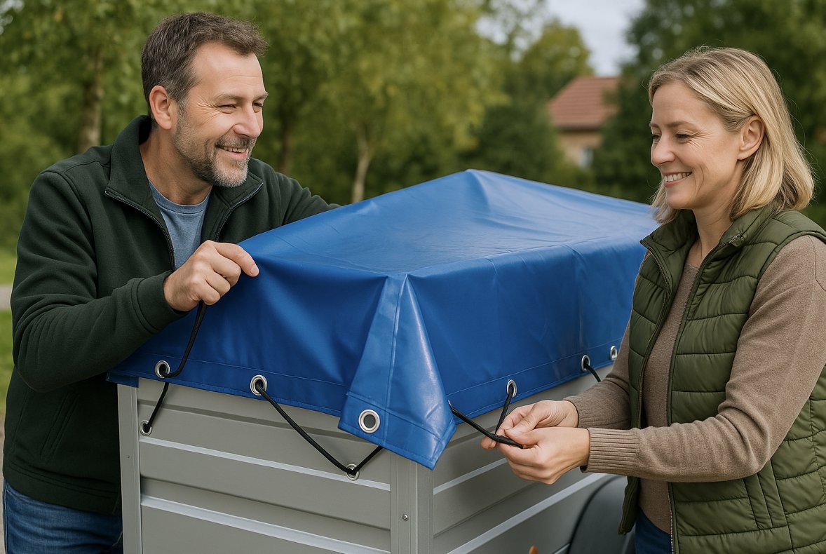Transportgut richtig schützen: Welche Anhängerplane für welchen Zweck?