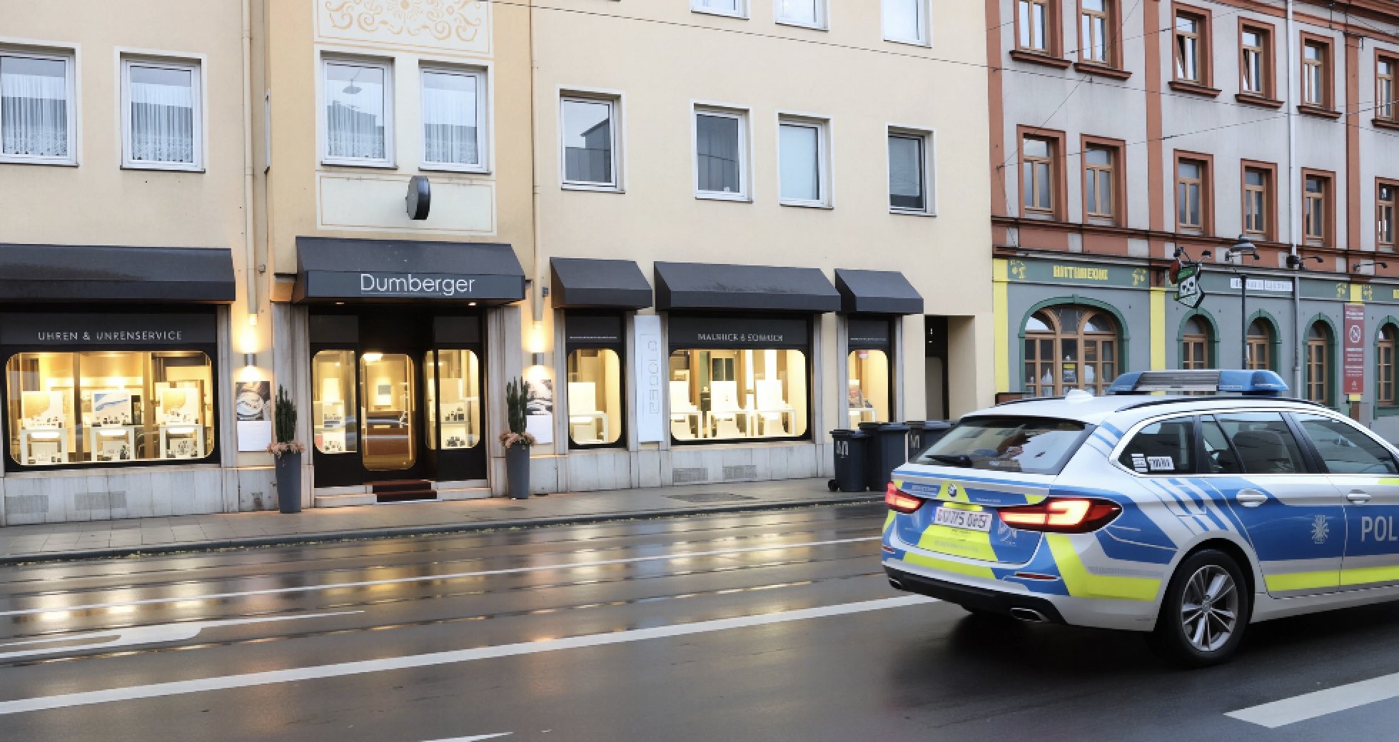 Augsburg | Raubüberfall auf Juweliergeschäft in der Ulmer Straße