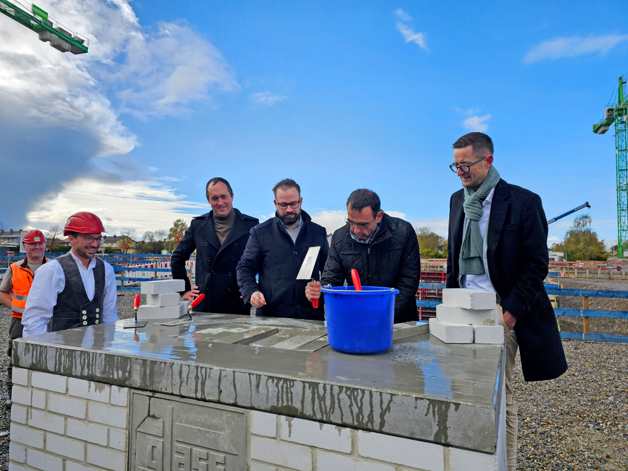 Grundsteinlegung für den neuen Gesundheitscampus Memmingen
