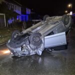 Schwerer Unfall in Jengen: Pkw überschlägt sich nach Alkoholfahrt