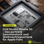 Gewinnspiel: Grid Studio iPhone 2G – Das perfekte Sammlerstück und Weihnachtsgeschenk für Apple-Fans