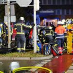 Verkehrsunfall in Memmingen: Vorfahrtsverstoß führt zu vier Verletzten – Feuerwehr im Großeinsatz