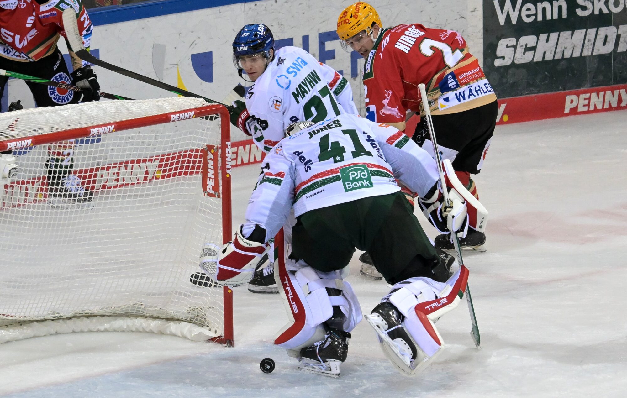 Später Ausgleich kostet Sieg bei den Fischtown Pinguins – Augsburger Panther punkten in Bremerhaven
