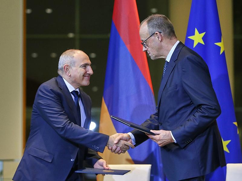 Merz sieht "historische Chance" für "europäischen Weg" Armeniens 2 Merz Sieht &Quot;Historische Chance&Quot; Für &Quot;Europäischen Weg&Quot; Armeniens