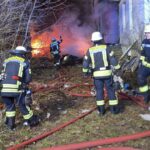 Silvesternacht 2025/2026 in Augsburg: Zahlreiche Feuerwehreinsätze und Brände im gesamten Stadtgebiet