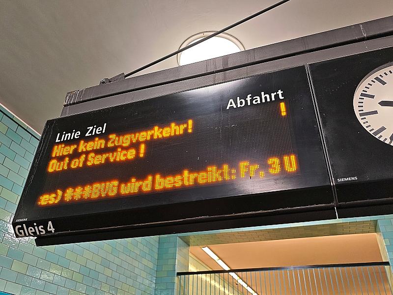 Warnstreiks legen fast überall Nahverkehr lahm