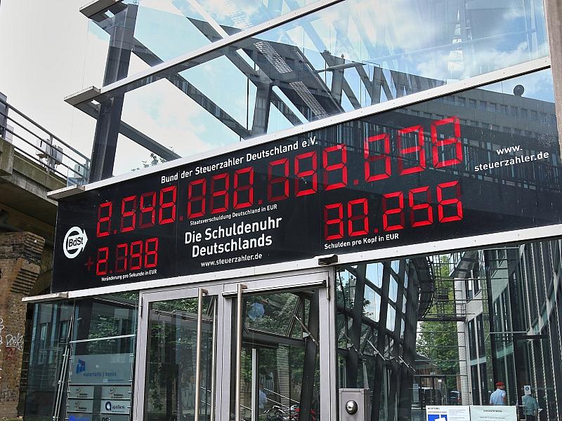 Deutsche Schuldenquote steigt auf 63,5 Prozent