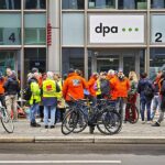 Gewerkschaft mit Streik bei dpa zufrieden