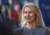 Kallas fordert "politischen Mut" bei Freigabe von Ukraine-Kredit