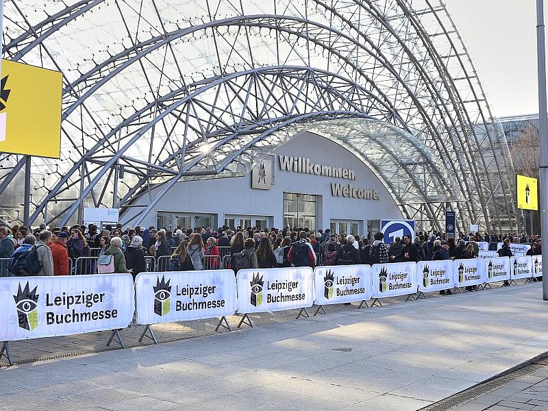 Leipziger Buchmesse für Besucher geöffnet