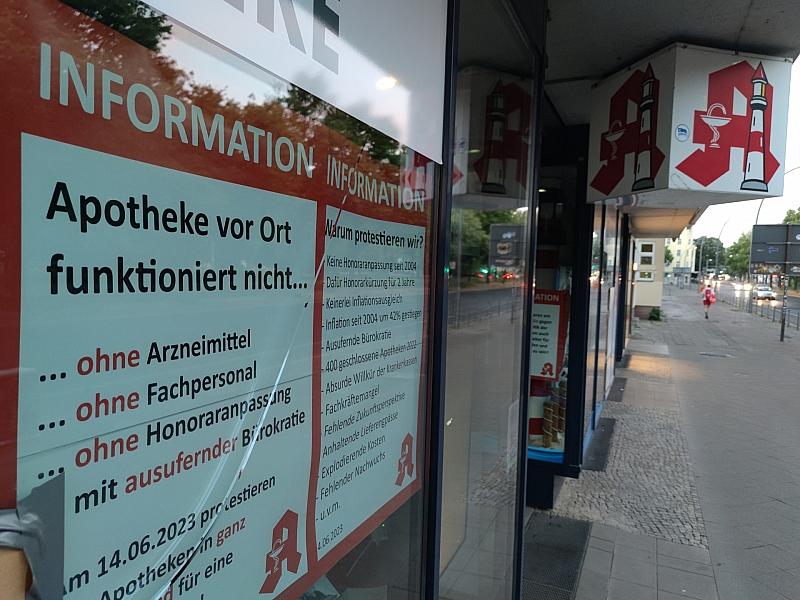 Protest der Apotheken - Krankenkassen weisen Forderungen zurück