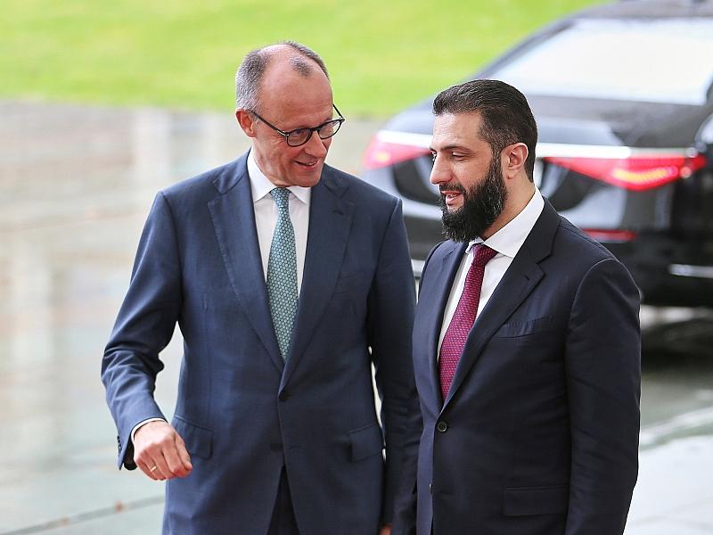 Syrischer Präsident im Kanzleramt empfangen