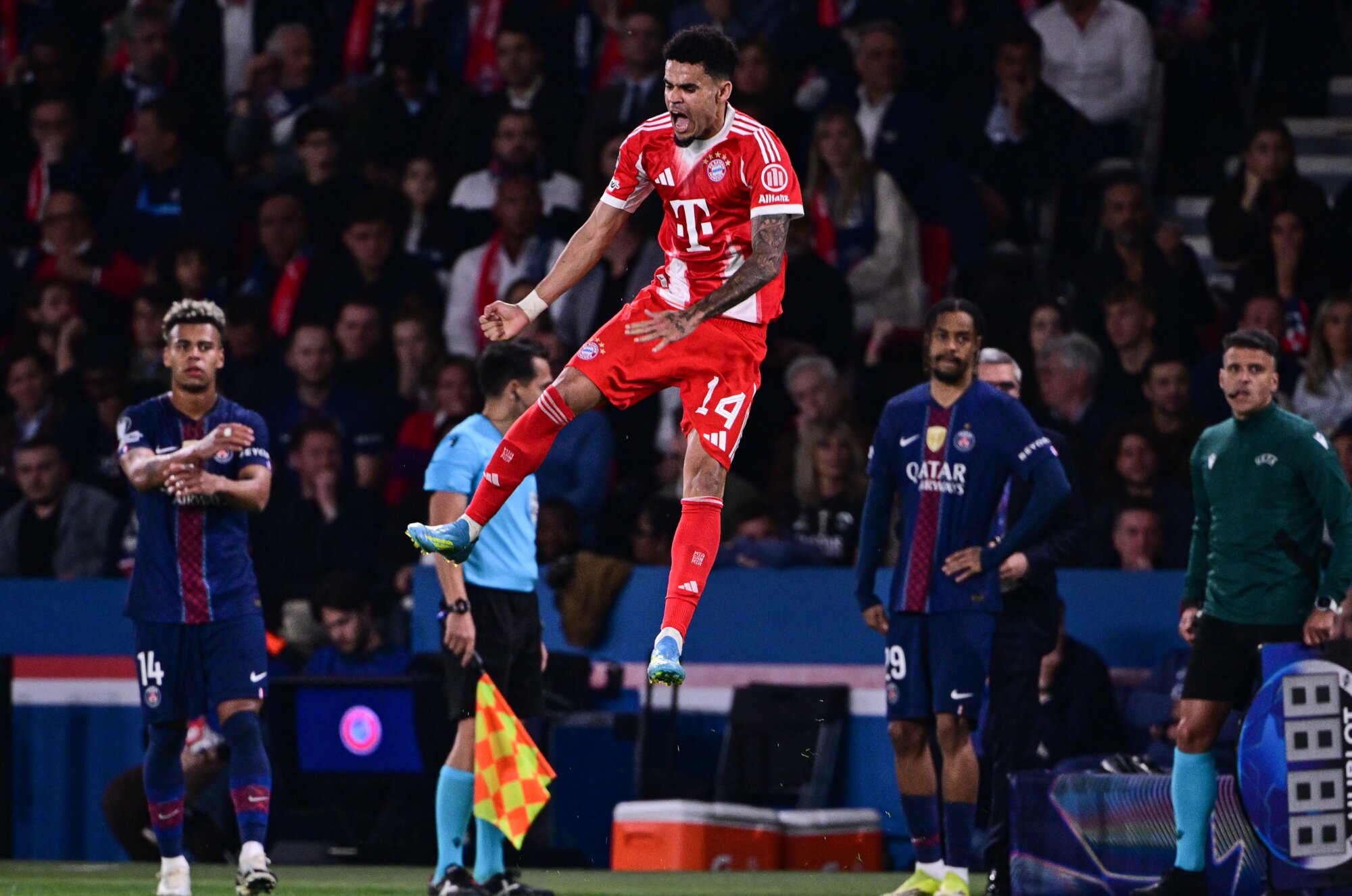 CL: Paris bezwingt Bayern in torreichem Halbfinal-Hinspiel