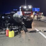 Horrorcrash auf der A9 bei Holledau: 21-Jähriger stirbt bei tragischem Unfall