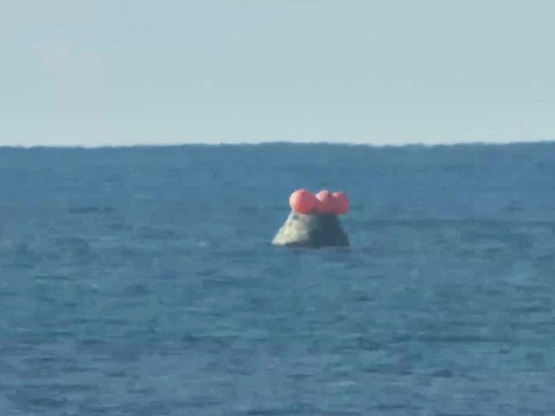 Artemis-2-Kapsel im Pazifik gelandet