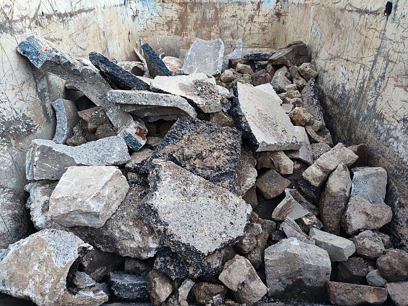 Weniger Bauabfälle aufbereitet