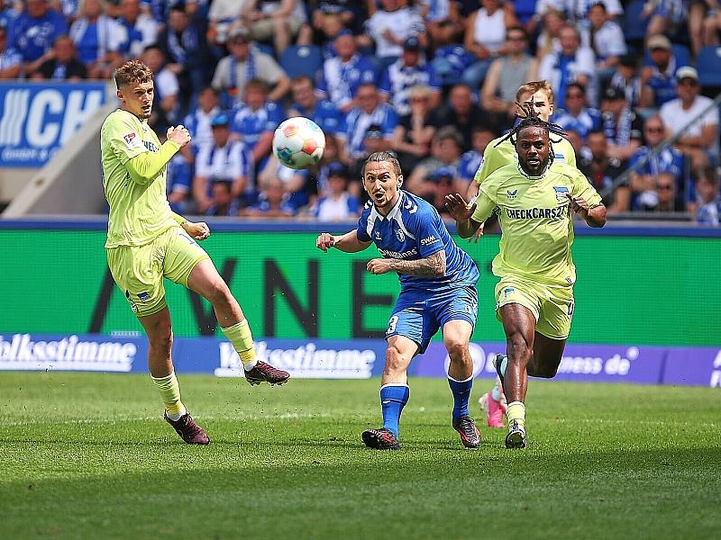 2. Bundesliga: Magdeburg siegt knapp gegen Hertha