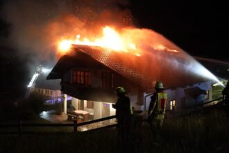 Dachstuhlbrand in Immenstadt verursacht hohen Sachschaden