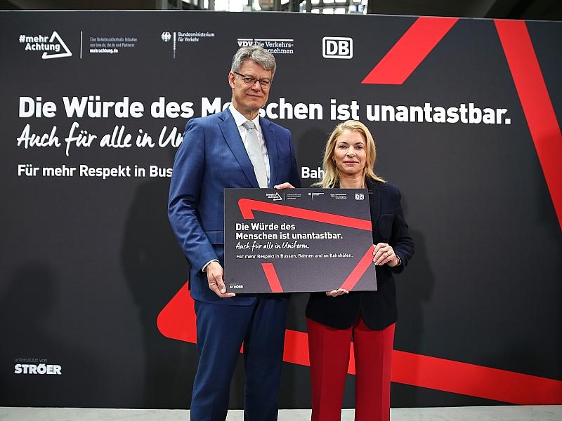 Bahn fordert von Fahrgästen mehr Respekt