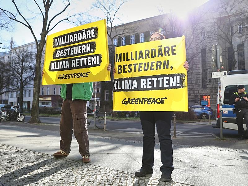 Greenpeace kritisiert wachsende Zahl an Superreichen