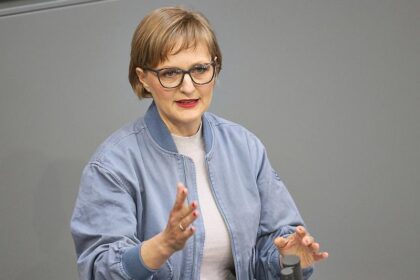 Grünen-Chefin Brantner fordert europäischen Nuklearschirm