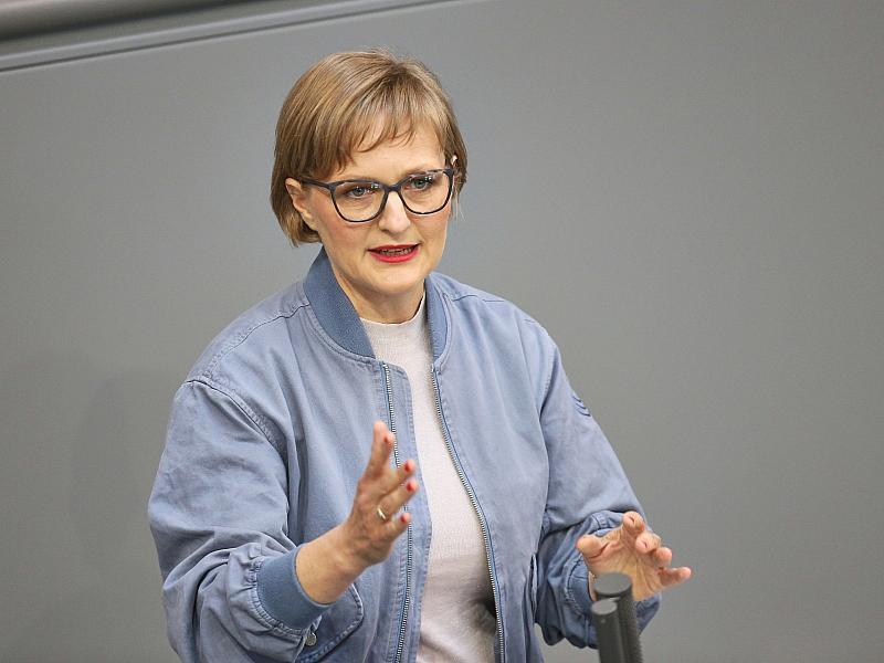 Grünen-Chefin Brantner fordert europäischen Nuklearschirm