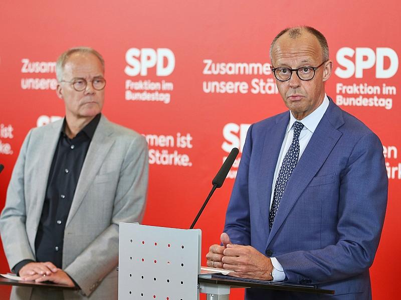 Merz will in SPD-Fraktion für zügige Entscheidungen werben