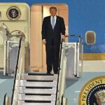 Trump zu Staatsbesuch in China eingetroffen