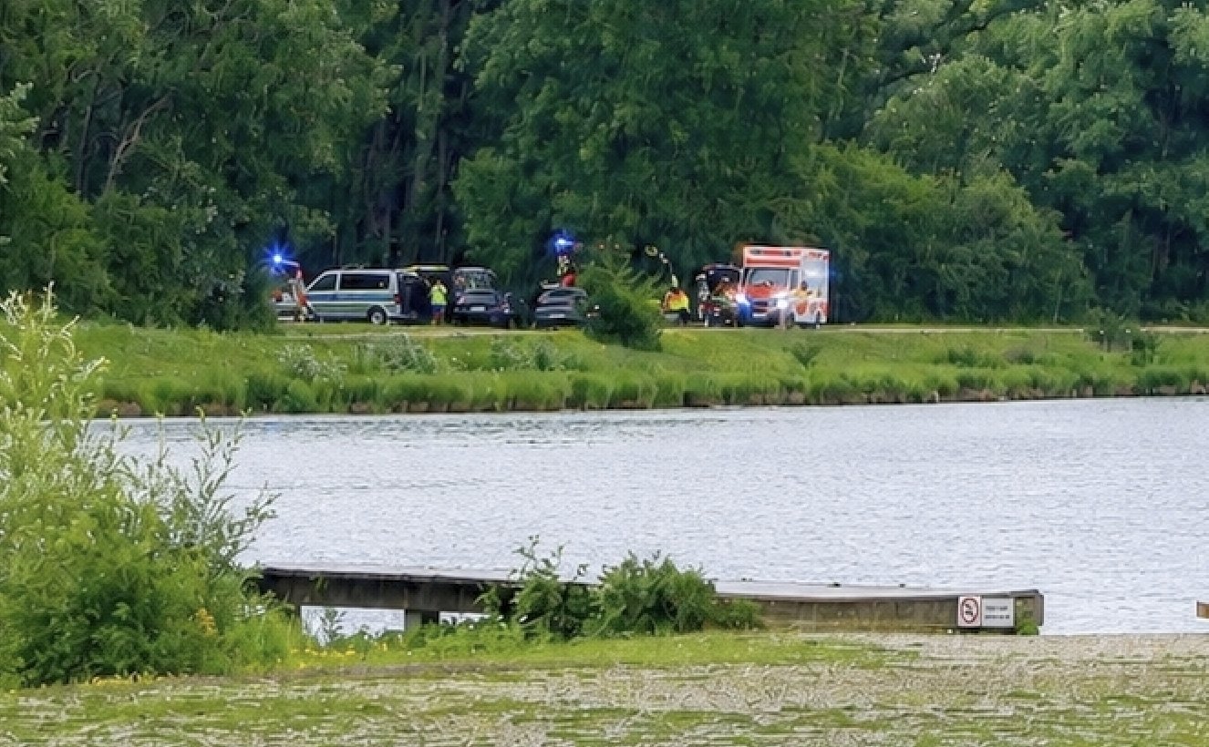 Tragischer Ertrinkungsunfall am Weitmannsee in Kissing