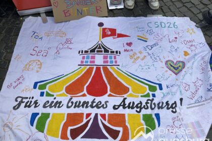 Galerie | Gut 4.000 Menschen setzen beim CSD in Augsburg ein Zeichen für Toleranz und Gleichberechtiung