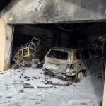 Großbrand in Rettenberg: Pkw und Garage zerstört, Wohnhaus schwer beschädigt